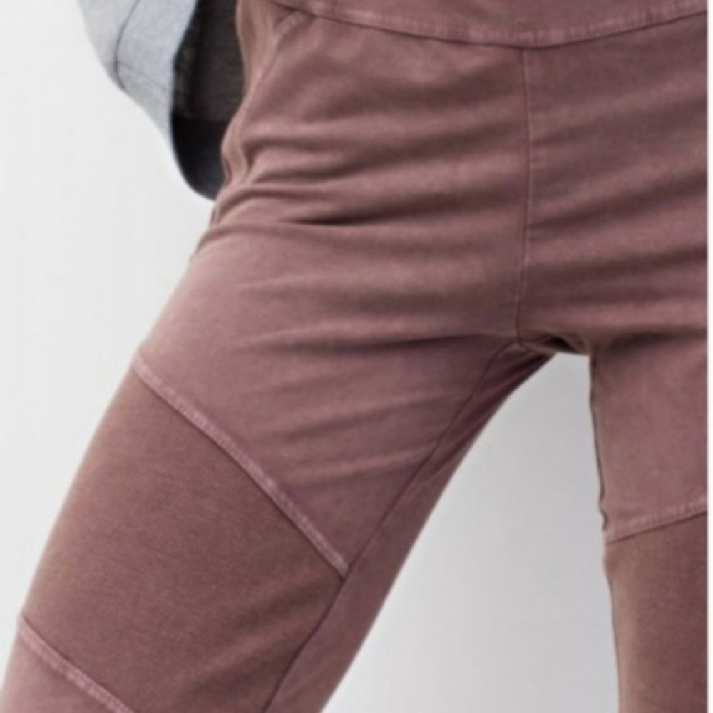 [boutique] mineral washed moto leggings - Picture 2 of 3